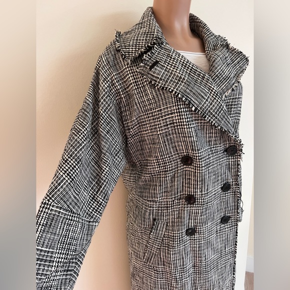 FREE PEOPLE oversized plaid trench/jacket - Picture 6 of 16